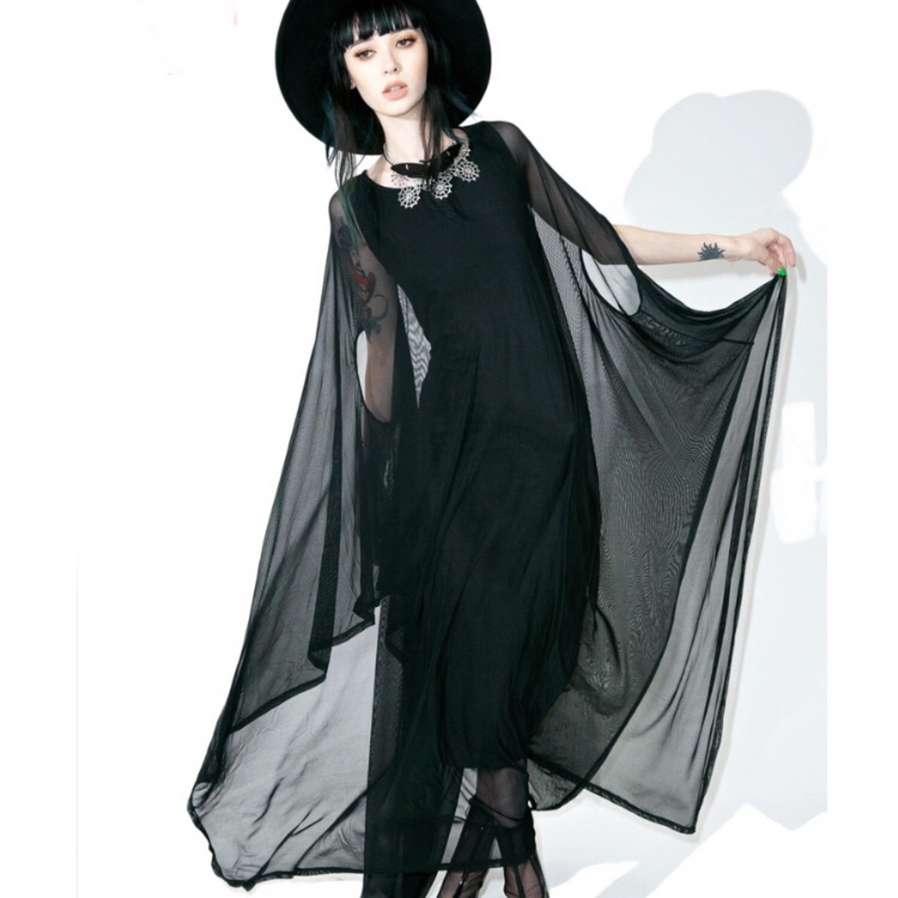 KILLSTAR Hannah Hell Mystic Mesh Dress